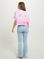 είδη ένδυσης Alcott cropped μπλουζάκι badtz-maru wh3 λευκό γυναίκες RRJDJ4140 - Image 5