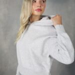 είδη ένδυσης Alcott cropped φούτερ με κουκούλα που εφαρμόζει άνετα bk1 μαύρο γυναίκες RRJDJ4420