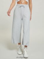 είδη ένδυσης Alcott cropped fleece κολάν με ελαστική ζώνη στη μέση bk1 μαύρο γυναίκες RRJDJ4232 - Image 3