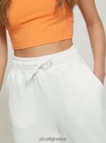 είδη ένδυσης Alcott cropped fleece κολάν με ελαστική ζώνη στη μέση bk1 μαύρο γυναίκες RRJDJ4207 - Image 4