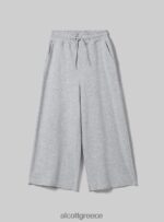 είδη ένδυσης Alcott cropped fleece κολάν με ελαστική ζώνη στη μέση bk1 μαύρο γυναίκες RRJDJ4232 - Image 6