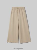 είδη ένδυσης Alcott cropped fleece κολάν με ελαστική ζώνη στη μέση bk1 μαύρο γυναίκες RRJDJ4403 - Image 6