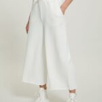είδη ένδυσης Alcott cropped fleece κολάν με ελαστική ζώνη στη μέση bk1 μαύρο γυναίκες RRJDJ4207