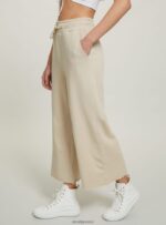 είδη ένδυσης Alcott cropped fleece κολάν με ελαστική ζώνη στη μέση bk1 μαύρο γυναίκες RRJDJ4403
