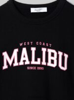 είδη ένδυσης Alcott cropped t-shirt με κολεγιακή στάμπα wh2 λευκό γυναίκες RRJDJ4372 - Image 7