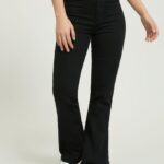 είδη ένδυσης Alcott jeggings flare ψηλόμεση d002 μεσαίο σκούρο μπλε γυναίκες RRJDJ464