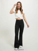 είδη ένδυσης Alcott jeggings flare ψηλόμεση d002 μεσαίο σκούρο μπλε γυναίκες RRJDJ464 - Image 3