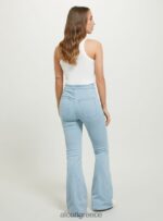 είδη ένδυσης Alcott jeggings flare ψηλόμεση d002 μεσαίο σκούρο μπλε γυναίκες RRJDJ4338 - Image 5