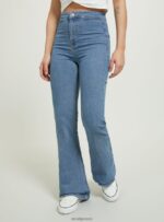 είδη ένδυσης Alcott jeggings flare ψηλόμεση d002 μεσαίο σκούρο μπλε γυναίκες RRJDJ489