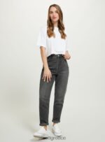 είδη ένδυσης Alcott mom fit τζιν d006 γαλάζιο γυναίκες RRJDJ4160 - Image 3