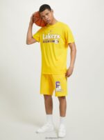 είδη ένδυσης Alcott nba μπλουζάκι ye2 κίτρινο μεσαίο άνδρες RRJDJ41034