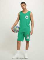 είδη ένδυσης Alcott nba tanktop gn2 πράσινο μεσαίο άνδρες RRJDJ4985 - Image 2