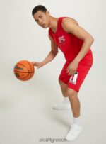 είδη ένδυσης Alcott nba tanktop rd2 κόκκινο μεσαίο άνδρες RRJDJ41032 - Image 3