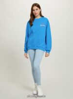 είδη ένδυσης Alcott oversize φούτερ με στάμπα fx2 fuxia medium γυναίκες RRJDJ4379 - Image 3