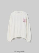 είδη ένδυσης Alcott oversize φούτερ με στάμπα fx2 fuxia medium γυναίκες RRJDJ4174 - Image 6
