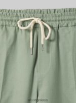 είδη ένδυσης Alcott pantaloni jogger misto lino wh1 υπόλευκο άνδρες RRJDJ4734 - Image 3