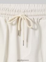 είδη ένδυσης Alcott pantaloni jogger misto lino wh1 υπόλευκο άνδρες RRJDJ41048 - Image 3
