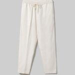 είδη ένδυσης Alcott pantaloni jogger misto lino wh1 υπόλευκο άνδρες RRJDJ41048