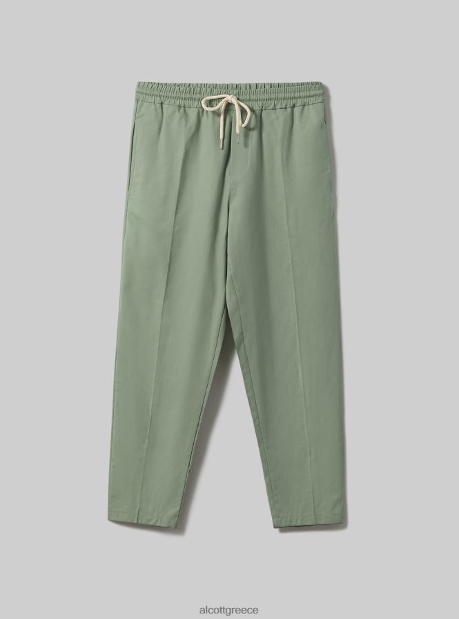 ceb5ceafceb4ceb7_ceadcebdceb4cf85cf83ceb7cf82_alcott_pantaloni_jogger_misto_lino_wh1_cf85cf80cf8ccebbceb5cf85cebacebf_ceaccebdceb4cf81.jpg είδη ένδυσης Alcott pantaloni jogger misto lino wh1 υπόλευκο άνδρες RRJDJ4734 - Image 1