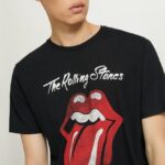 είδη ένδυσης Alcott Rolling stones t-shirt bk1 μαύρο άνδρες RRJDJ4790