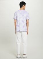 είδη ένδυσης Alcott Rolling stones t-shirt lc2 λιλά μεσαίο άνδρες RRJDJ41101 - Image 5