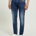 είδη ένδυσης Alcott skinny fit τζιν σε stretch τζιν d002 μεσαίο σκούρο μπλε άνδρες RRJDJ4692