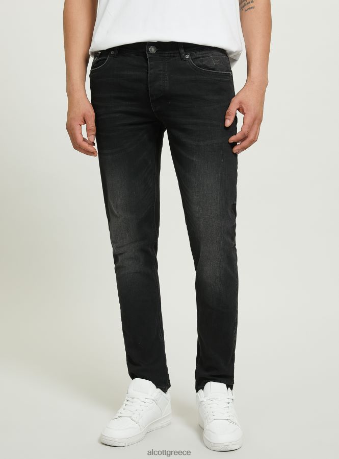 είδη ένδυσης Alcott skinny fit τζιν σε stretch τζιν d002 μεσαίο σκούρο μπλε άνδρες RRJDJ4729 - Image 1