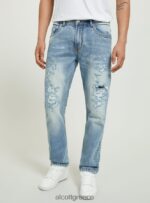 είδη ένδυσης Alcott slim fit stretch τζιν τζιν με σκισίματα d007 ανοιχτό γαλάζιο άνδρες RRJDJ4678 - Image 2