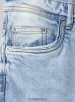 είδη ένδυσης Alcott slim fit stretch τζιν τζιν με σκισίματα d007 ανοιχτό γαλάζιο άνδρες RRJDJ4686 - Image 7