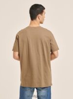 είδη ένδυσης Alcott T-shirt από λινό μείγμα με τσέπη άσπρο άνδρες RRJDJ41098 - Image 5