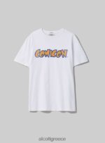 είδη ένδυσης Alcott T-shirt επίσημο comicon wh1 υπόλευκο γυναίκες RRJDJ4507 - Image 4