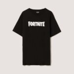 είδη ένδυσης Alcott T-shirt fortnite μαύρος άνδρες RRJDJ4793