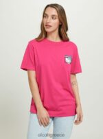 είδη ένδυσης Alcott t-shirt hello kitty fx2 fuxia medium γυναίκες RRJDJ4163 - Image 2