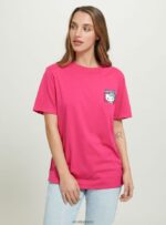 είδη ένδυσης Alcott t-shirt hello kitty fx2 fuxia medium γυναίκες RRJDJ4163