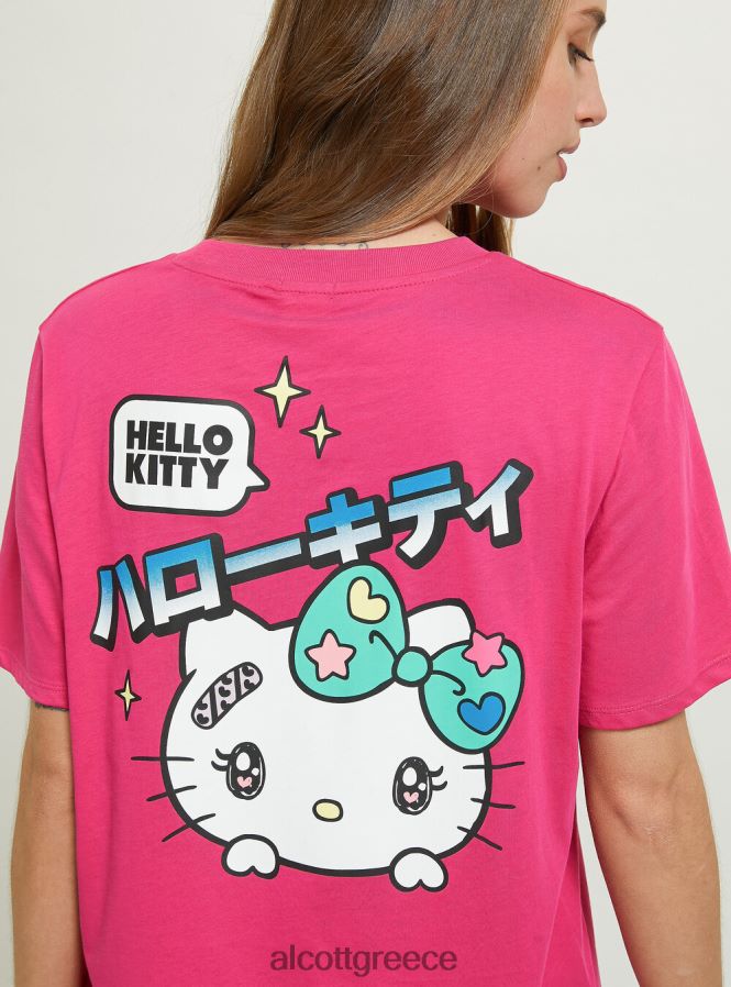 είδη ένδυσης Alcott t-shirt hello kitty fx2 fuxia medium γυναίκες RRJDJ4163 - Image 3