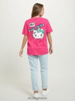 είδη ένδυσης Alcott t-shirt hello kitty fx2 fuxia medium γυναίκες RRJDJ4163 - Image 5