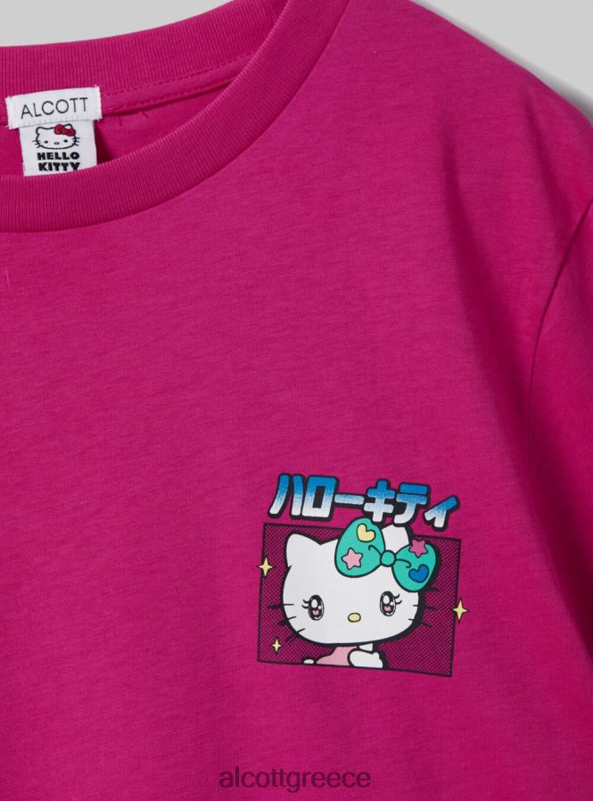 είδη ένδυσης Alcott t-shirt hello kitty fx2 fuxia medium γυναίκες RRJDJ4163 - Image 8