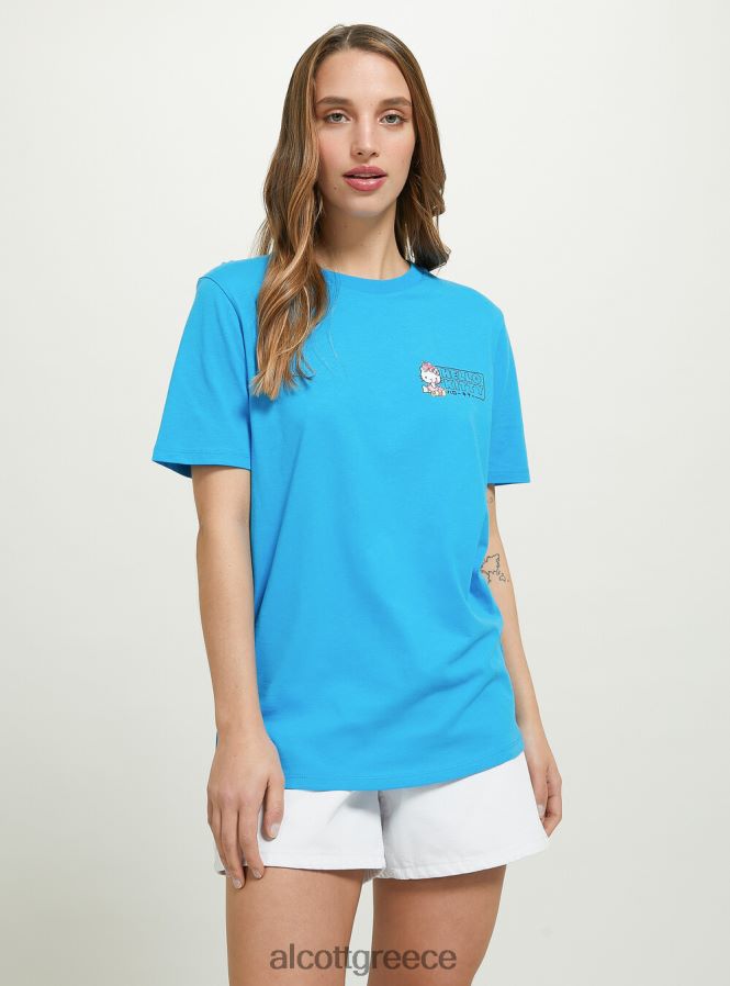 είδη ένδυσης Alcott t-shirt hello kitty ry2 royale medium γυναίκες RRJDJ4226 - Image 4