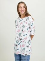 είδη ένδυσης Alcott t-shirt hello kitty wh3 λευκό γυναίκες RRJDJ4470 - Image 4