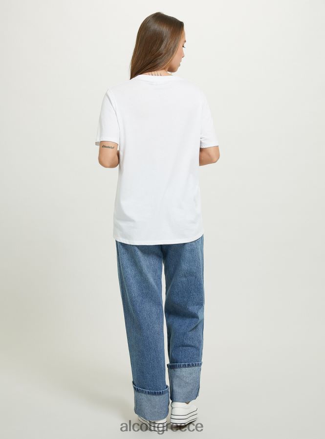 είδη ένδυσης Alcott t-shirt hello kitty wh3 λευκό γυναίκες RRJDJ4176 - Image 5