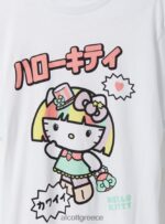 είδη ένδυσης Alcott t-shirt hello kitty wh3 λευκό γυναίκες RRJDJ4176 - Image 7