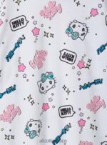είδη ένδυσης Alcott t-shirt hello kitty wh3 λευκό γυναίκες RRJDJ4470 - Image 7