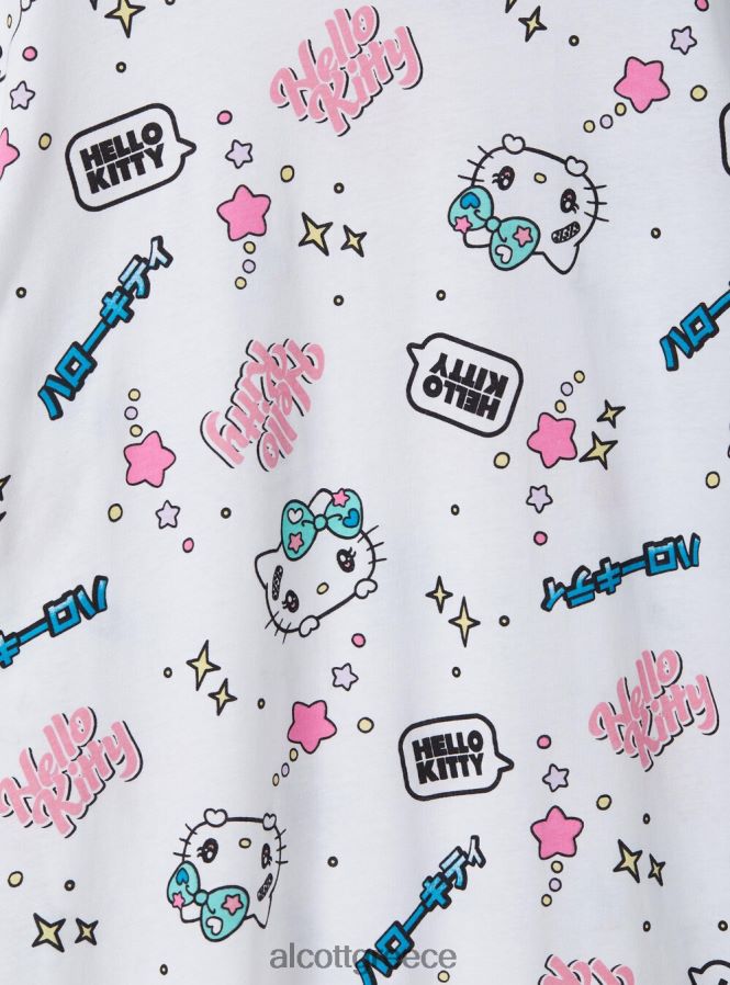 είδη ένδυσης Alcott t-shirt hello kitty wh3 λευκό γυναίκες RRJDJ4470 - Image 7