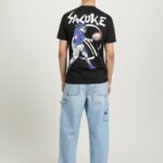 είδη ένδυσης Alcott t-shirt naruto bk1 μαύρο άνδρες RRJDJ4648