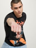είδη ένδυσης Alcott t-shirt naruto bk1 μαύρο άνδρες RRJDJ4654