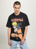 είδη ένδυσης Alcott t-shirt naruto bk1 μαύρο άνδρες RRJDJ4654 - Image 3