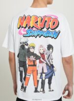 είδη ένδυσης Alcott t-shirt naruto wh3 λευκό άνδρες RRJDJ4649