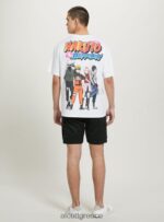 είδη ένδυσης Alcott t-shirt naruto wh3 λευκό άνδρες RRJDJ4649 - Image 5