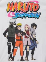 είδη ένδυσης Alcott t-shirt naruto wh3 λευκό άνδρες RRJDJ4649 - Image 7
