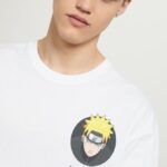 είδη ένδυσης Alcott t-shirt naruto wh3 λευκό άνδρες RRJDJ4652